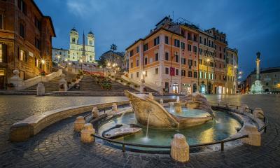 images of Rome - Piazza di Spagna