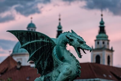 photos of Ljubljana - Zmajski Most (Dragon bridge)