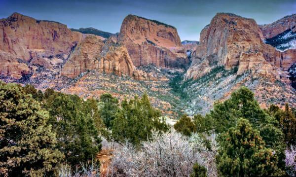 photos of Zion National Park & Surroundings - Kolob Canyons Viewpoint 