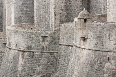 pictures of Croatia - Dubrovnik City Walls View