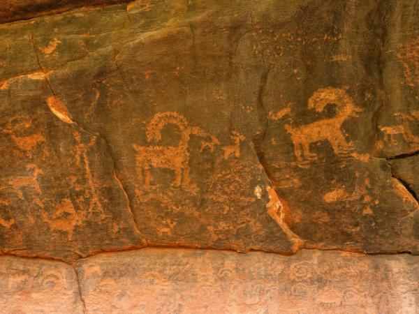 images of Zion National Park & Surroundings - Petroglyph Canyon