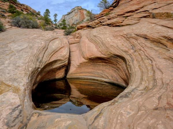 pictures of Zion National Park & Surroundings - Many Pools