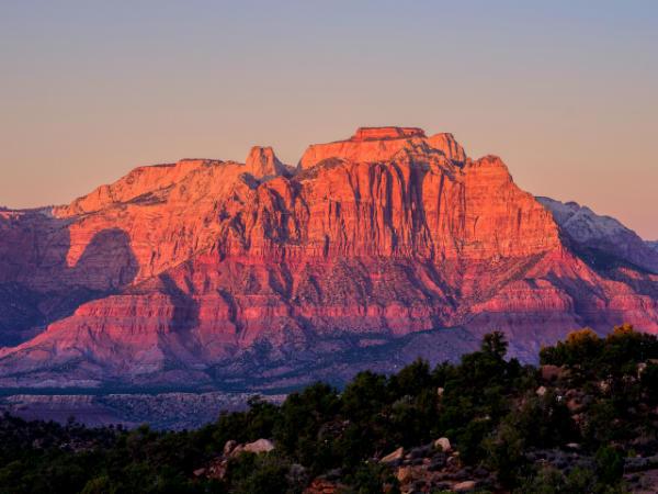 pictures of Zion National Park & Surroundings - Smithsonian Butte - Best View