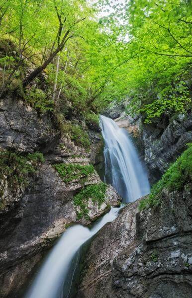 images of Slovenia - Voje Valley & Waterfall