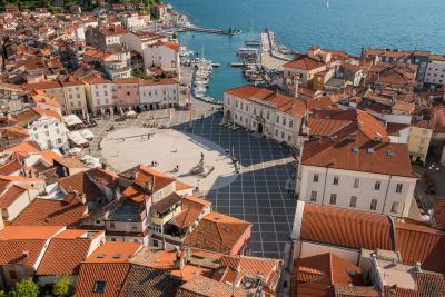 Istria photo locations - Piran Bell Tower