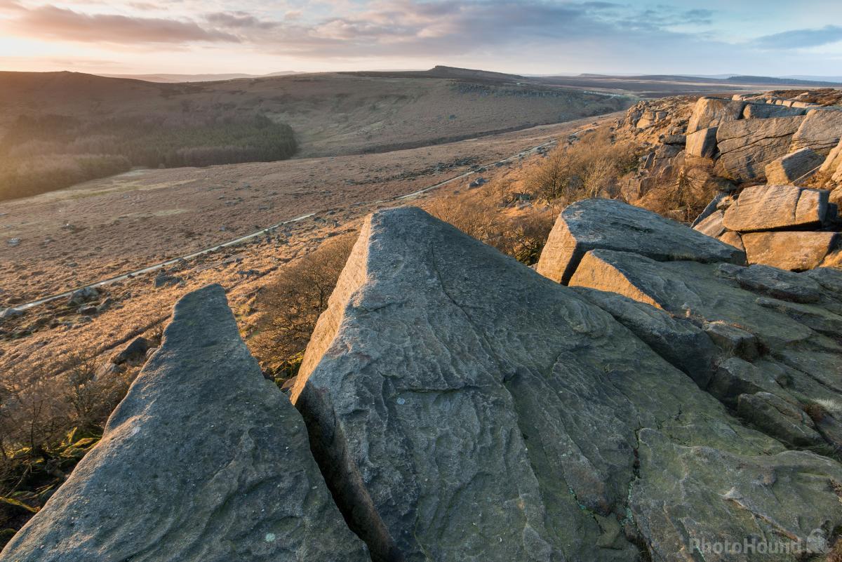 Image of Burbage Rocks by James Grant